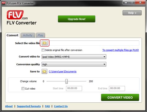 flv to mp4 converter online.